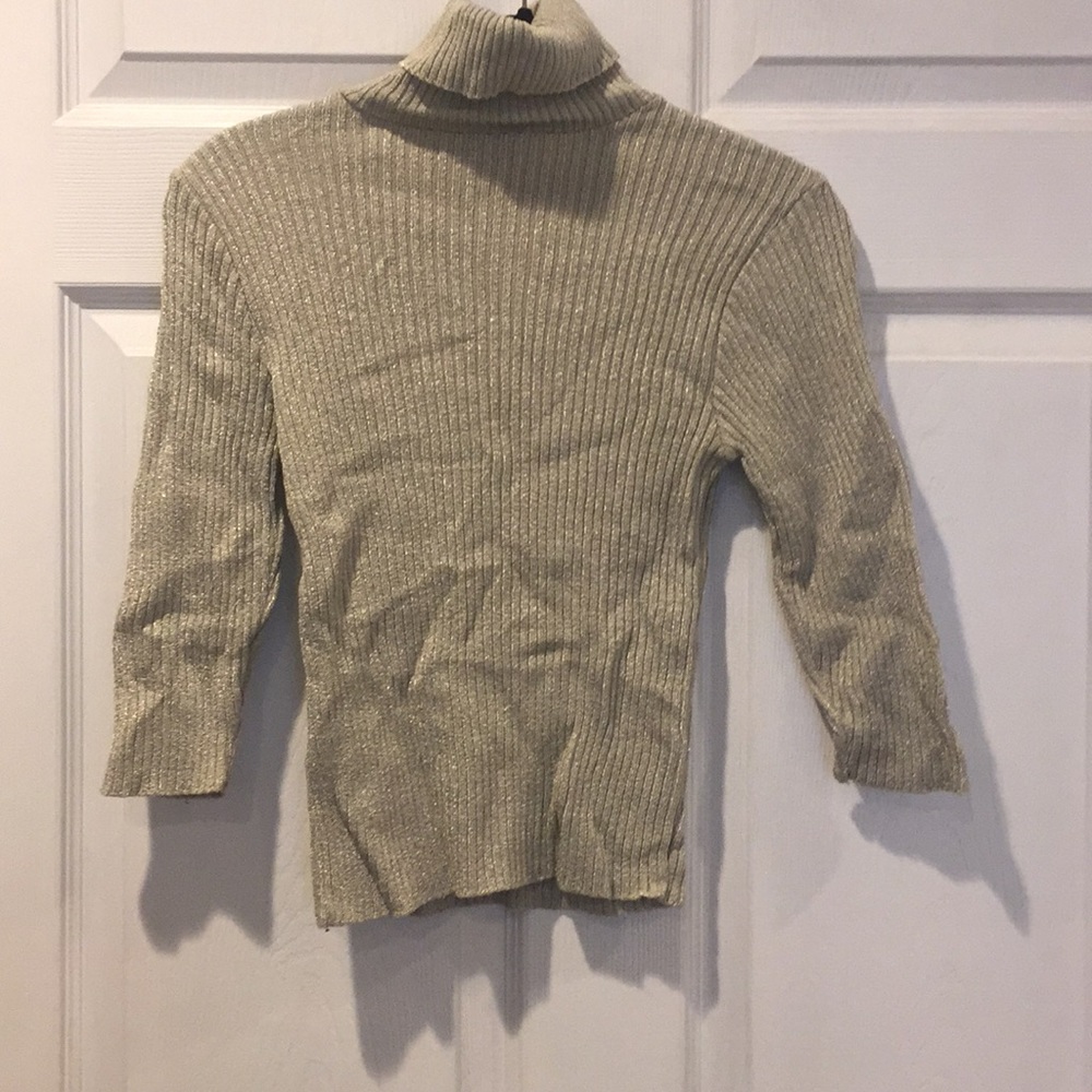 Gold Turtleneck